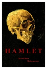 Hamlet Play by Shakespeare Yorick's Skull Theater Vintage Poster Repro FREE S/H