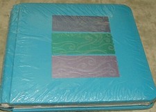 Creative Memories Sentiments 7"x7" Album Teal Waves w/12 Pages, New  Sealed