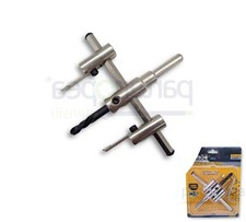 Punta fresa per trapano a compasso da 30 a 120 mm sega a tazza foro regolabile