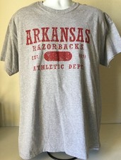 Arkansas Razorbacks Athletic Dept. TSHIRT Large NWT
