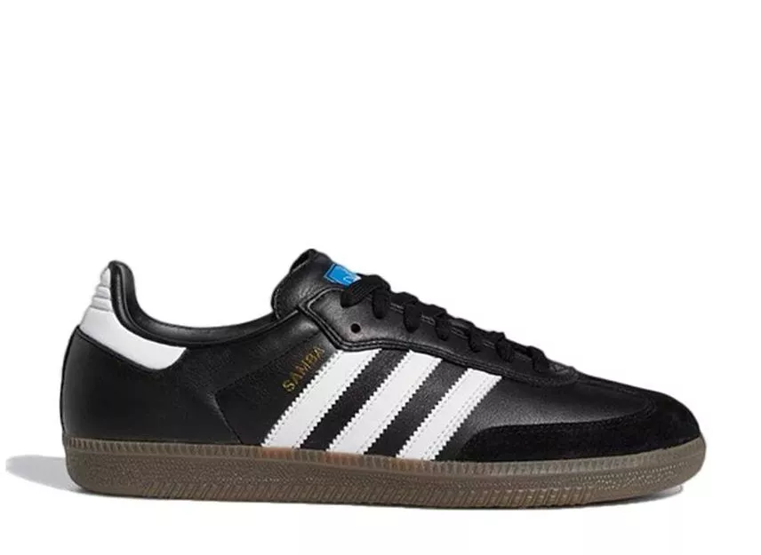 GW3159 Adidas Samba ADV Core Black Footwear White Gold Metallic