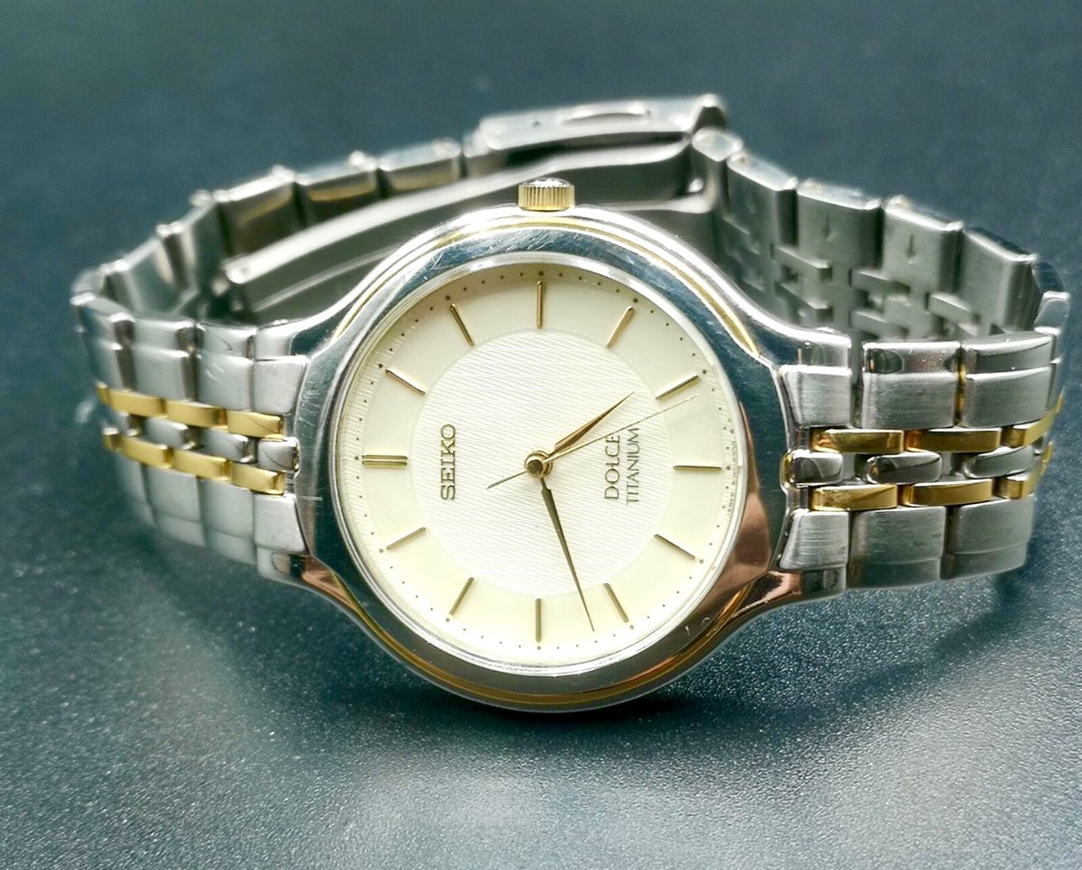 Nice Seiko Dolce Titanium unisex Quartz watch. | eBay Nice Seiko Dolce Titanium unisex Quartz watch. | eBay