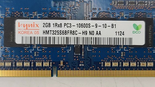 Lot of 4 1x Hynix 2GB 1Rx8 PC3 - 10600S-9-10-B1 HMT325S6BFR8C-H9 - Picture 5 of 5