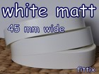 45 mm Wide  Melamine Pre Glued Iron on Edging Tape/Edge Banding White Matt