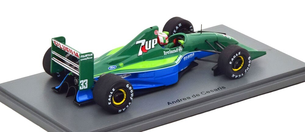 Spark S8078 Jordan 191 #33 '7up' Canadian GP 1991 - Andrea