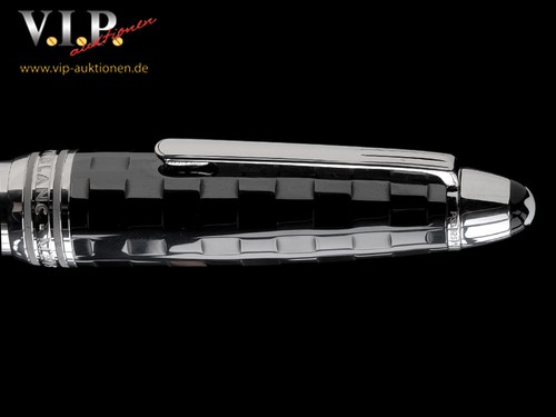 MONTBLANC MEISTERSTÜCK 146 SOLITAIRE CERAMICS BLACK PRISMA LE-GRAND FOUNTAIN PEN - Bild 11 von 12