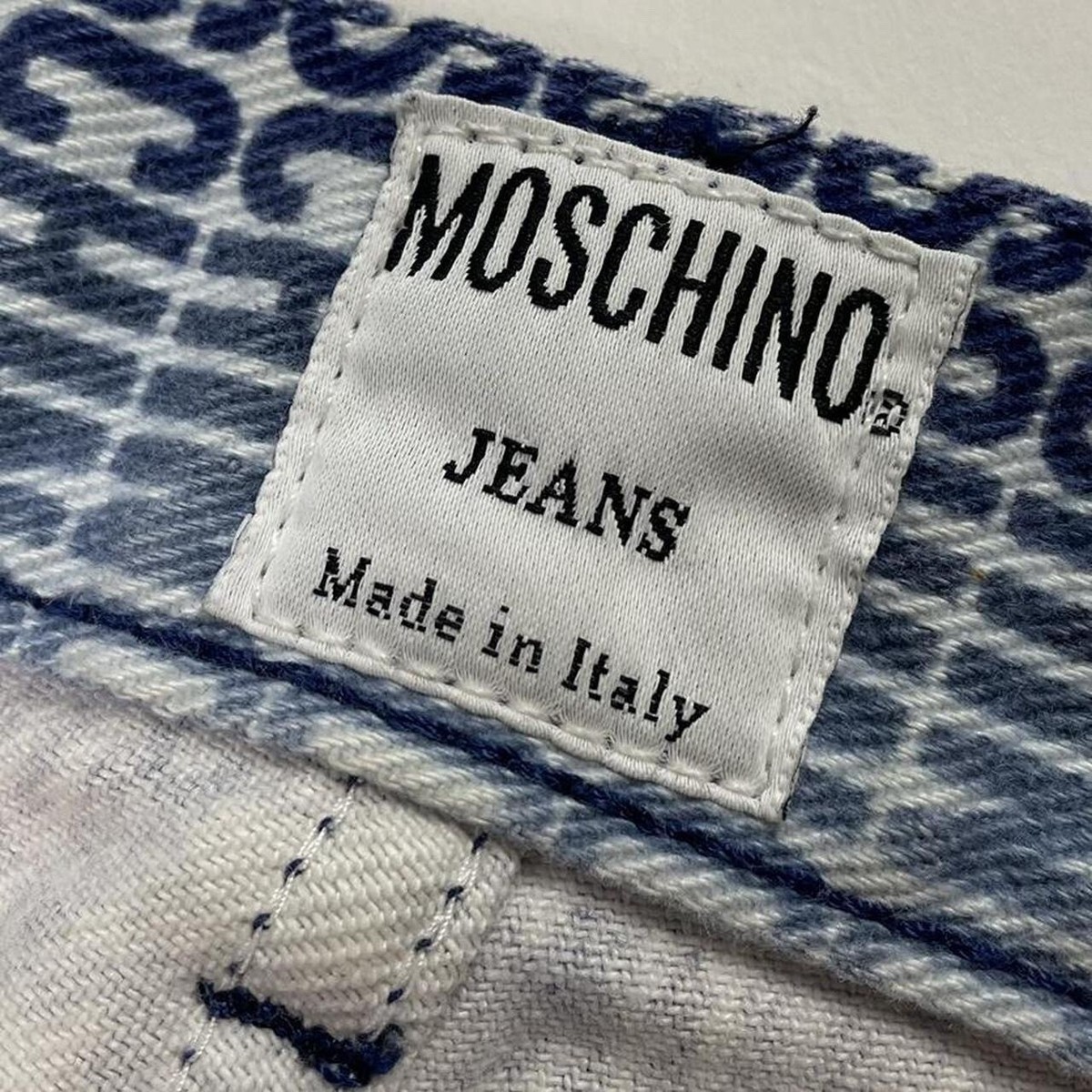 Vintage Moschino Fade Jeans Trousers 90s Y2K Men's 34 All