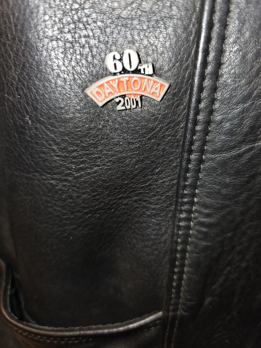 Stile Motociclista Estensori Gilet Motociclista AHANDMAKER - 4 Pezzi Con Catene Bufalo, Nero, 17.5-18.5 Cm Estensori Giacca Moto Con Catena Buffalo - Foto 7