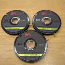 Scientific Anglers Absolute Fluorocarbon Trout Supreme Tippet 30M - LOT 3X-5X 