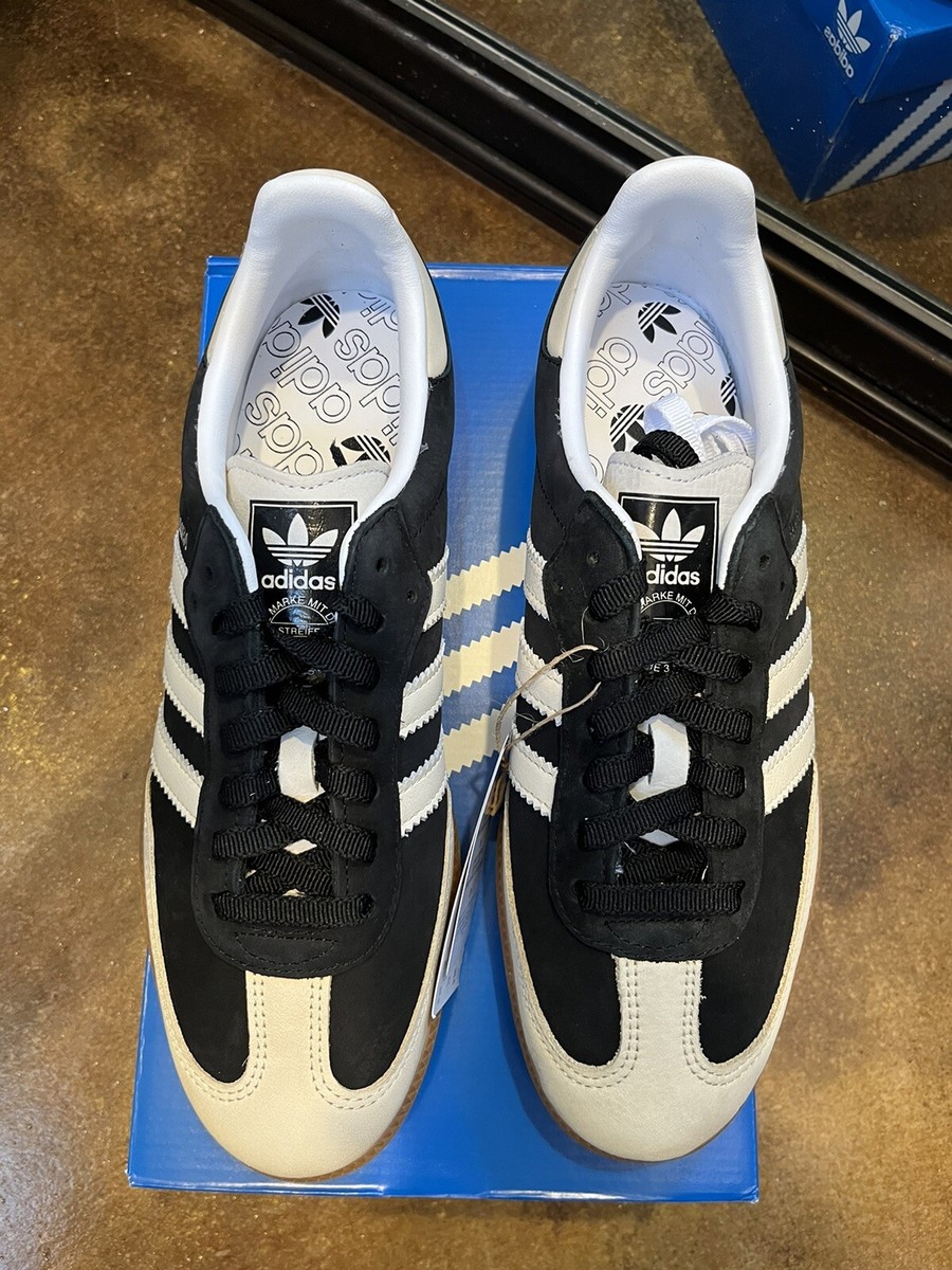 Size 9.5 - adidas Samba OG Black Wonder White W | eBay