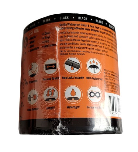 Gorilla Tape Waterproof 100mm x 3,00m Super klebriges & Wasserfestes Klebeband - Bild 5 von 10