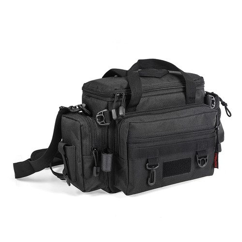 Waterproof Fishing Tackle Bag Multifunctional Carp Fishing Waist Shoulder Bags - Picture 8 of 11