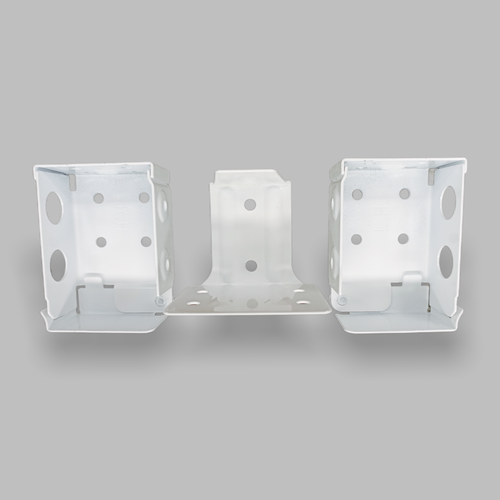 50MM VENETIAN BLIND INSTALLATION BRACKET SET - (White) - Picture 4 of 5