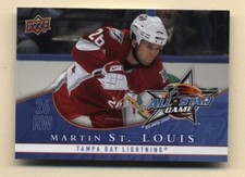 2008-09 Upper Deck Hockey All Star Game Martin St. Louis (Lightning)