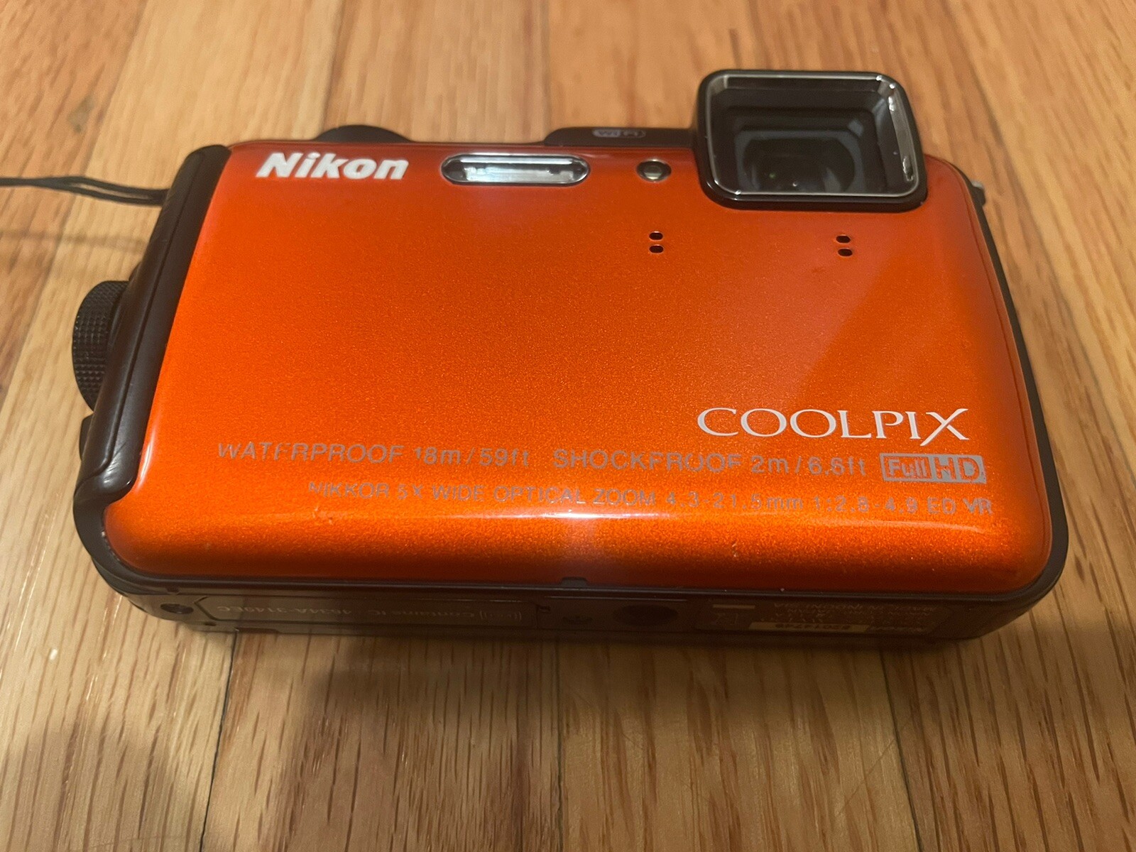 Nikon Coolpix AW120 Waterproof Shockproof 16mp Digital Camera eBay