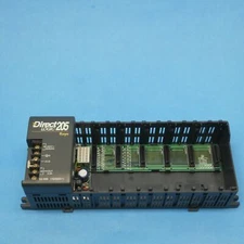 PLC Direct Logic Koyo D206B1 DL205 I/O Base Rack 6 Slot 120/240V 1 Year Warranty