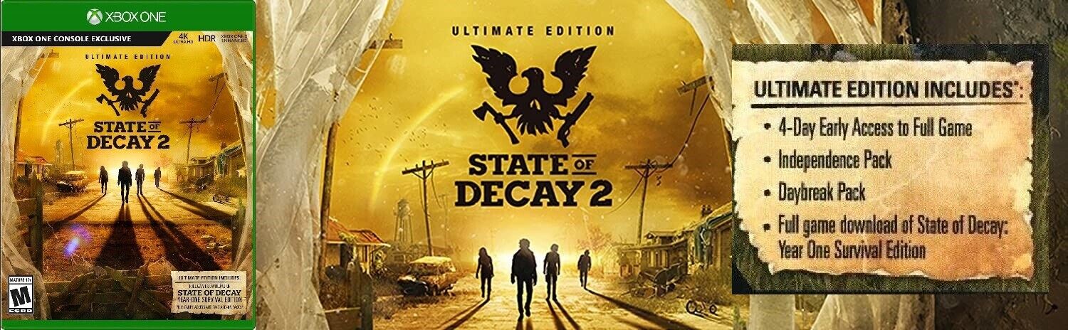 State of Decay 2 Ultimate Edition Xbox One KZN-00001 - Best Buy