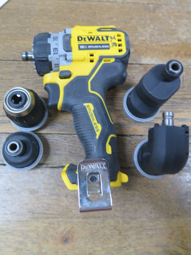 DeWALT DCD703 12V Max Brushless Cordless Multi-Head Drill / Driver ...
