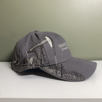 #ad New North Dakota Energizing America Oil Well Rig Embroidered Cap Hat $11.70