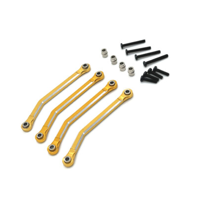 Metal Chassis Fixed Pull Rod Upgrade Parts For FMS 1/24 Power Wagon FCX24 RC Car