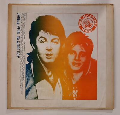 PAUL McCARTNEY WINGS - James Paul McCcartney  - CBM - no takrl,  no tmoq