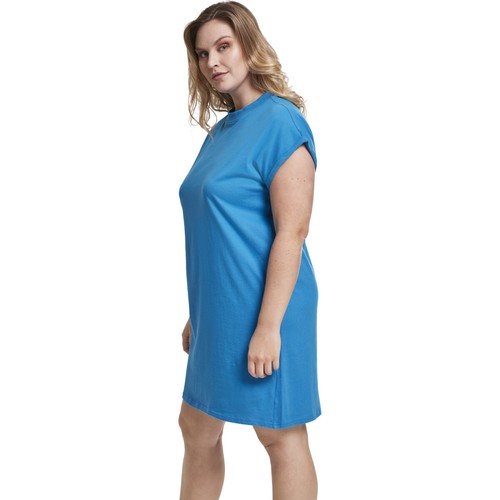 Urban Classics Ladies Turtle Extended Shoulder Dress Damen Sommer Kleid XS - 5XL - Picture 157 of 161