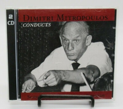 DIMITRI MITROPOULOS CONDUCTS - SCHOENBERG SCRIABIN SCHMIDT 2-DISC MUSIC CD SET 