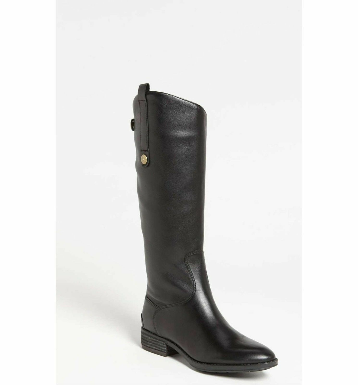 SAM EDELMAN Penny Riding Boots Boots Boots Tall Leather Zip Black Leather Boot Size 8 150 1e04dd SAM EDELMAN Penny Riding Boots Boots Boots Tall Leather Zip Black Leather Boot Size 8 150 1e04dd
