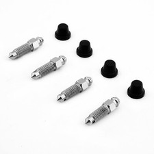 For BMW 3 Series M3 E36 1990-2000 4x Brake Caliper Bleed Nipples STAINLESS STEEL