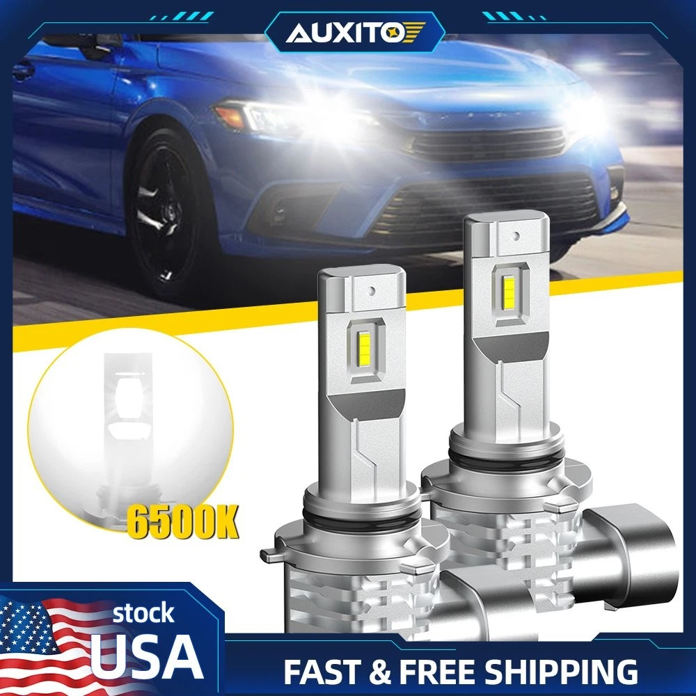 Pack De 2 Bombillas LED AUXITO H11 Para Luz Alta O Baja | 360000LM 6500K Blanco Xenón | IP67