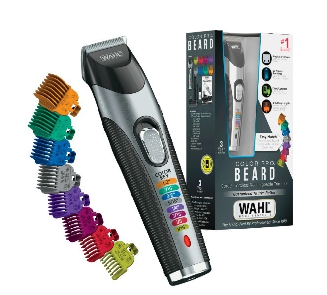 Wahl Color Pro Cord/Cordless Rechargeable Hair, Beard Trimmer for Men - 9891-100