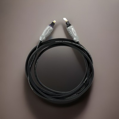 Monster Standard THX I100FO Fiber Optic Audio Interconnect Cable 6 FT Toslink