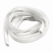 Rubber Edge Trim U Channel White 1  78.74 in, 1.5  0.1 in Edge Fit