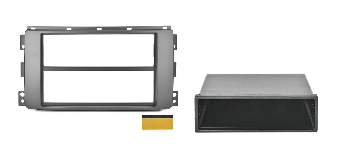 Phonocar 03392 SMART FORFOUR FORTWO 2004 à 2010 Cache cadre autoradio + casier