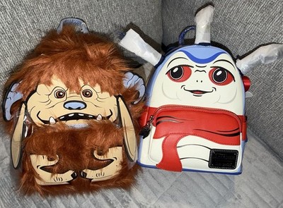Loungefly Labyrinth Worm and Ludo Cosplay Mini Backpacks  Bundle