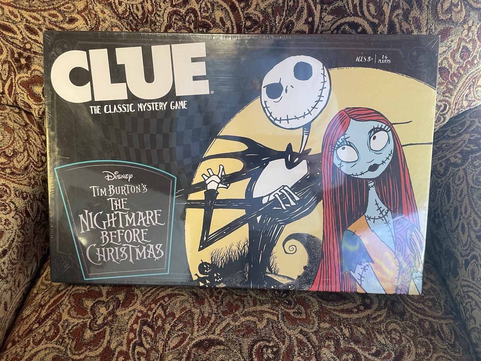Brand New Nightmare Before Christmas Clue Disney Board Game