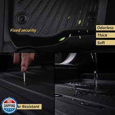 Floor Mats Fits 2019-2024 2025 Mercedes Benz Sprinter 2500/3500  Only Fit Carg...