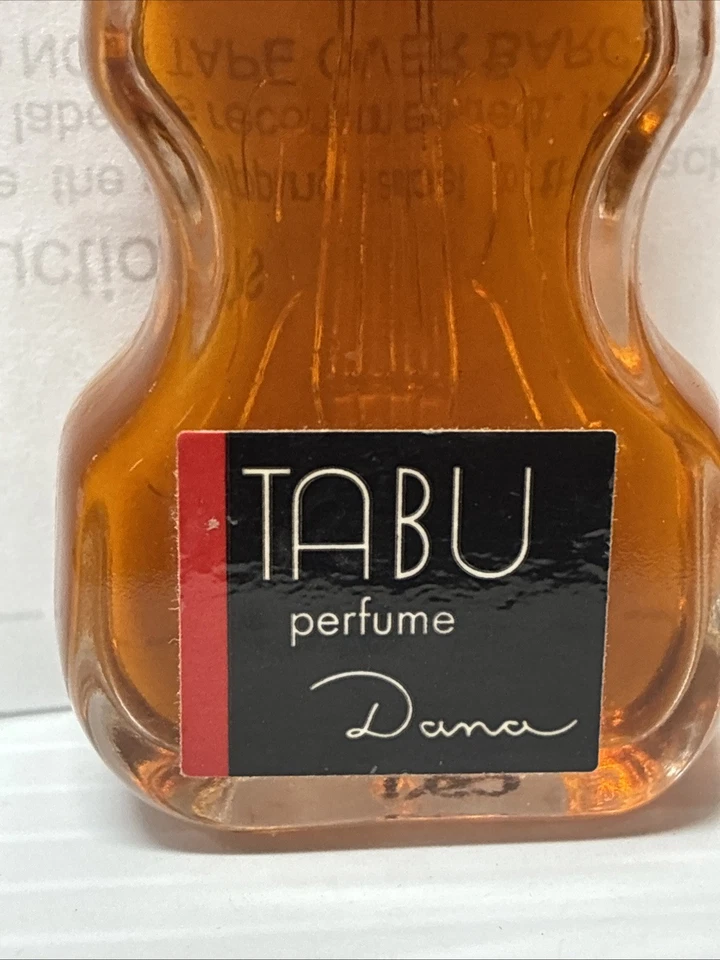 TABU Perfume Dana 1.5ml Dabber Violín Forma Botella Mini Tamaño Viaje - ¡¡¡¡NUEVO!!!!! Foto 2 de 4