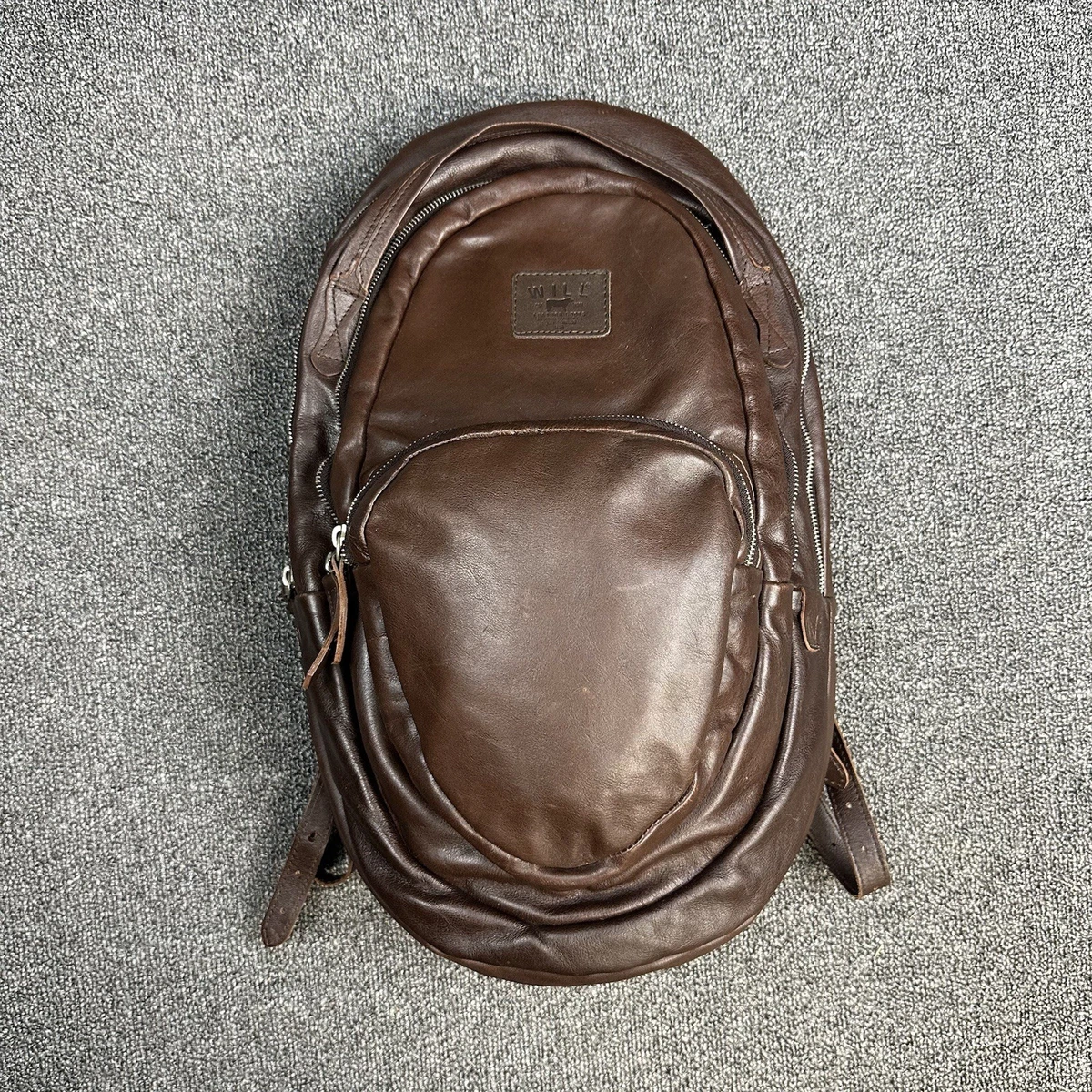 Leather Will Leather Goods Backpacks for Men for sale | eBay display picture 1