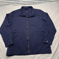 GAP Jacket Mens Medium Full Zip Utility Pocket Lightweight Casual