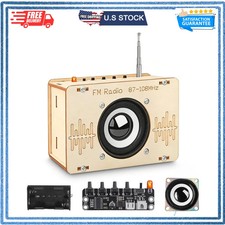 DIY FM Radio Science Kit STEM Electronic Building Project for Kids Ages 8-16