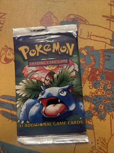 1999 Pokemon Game Base Set 1st edition Booster Pack - Venusaur *Factory sealed*