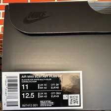 Nike x Supreme Air Max 2001 Air Ecstasy Black Men's US 11 IM7412-001
