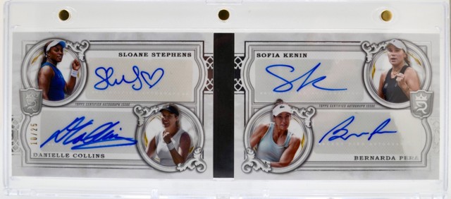 Royalty Quad Auto Sofia Kenin, Danielle Collins, Sloane Stephens & Bernarda Pera