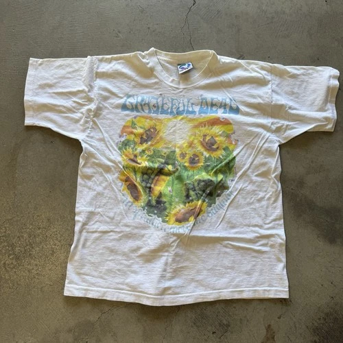 Grateful Dead Summer Tour T-Shirt XL Liquid Blu 1990s vintage concert t-shirt, vintage, size XL, single stitch, B+ condition