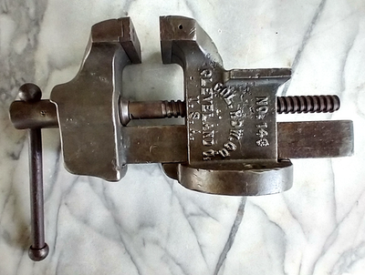 Columbian Bench Vise No.143 3” Jaw Col. Hdw. Co. Cleveland OH