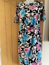 David Emanuel Floral Sheath Dress Size10