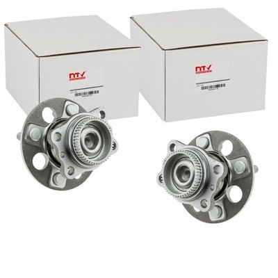 2X NTY RADLAGER SATZ HINTEN BEIDSEITIG PASSEND FÜR HYUNDAI ACCENT SOLARIS KIA