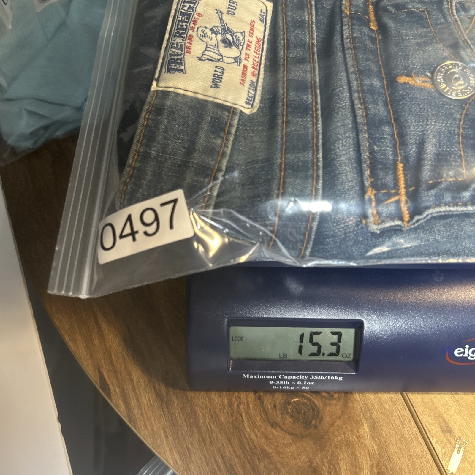 True Religion Brand Women’s Hi Rise Legging Jeans Size 26 Blue Inseam: 29 In EUC thumbnail 20