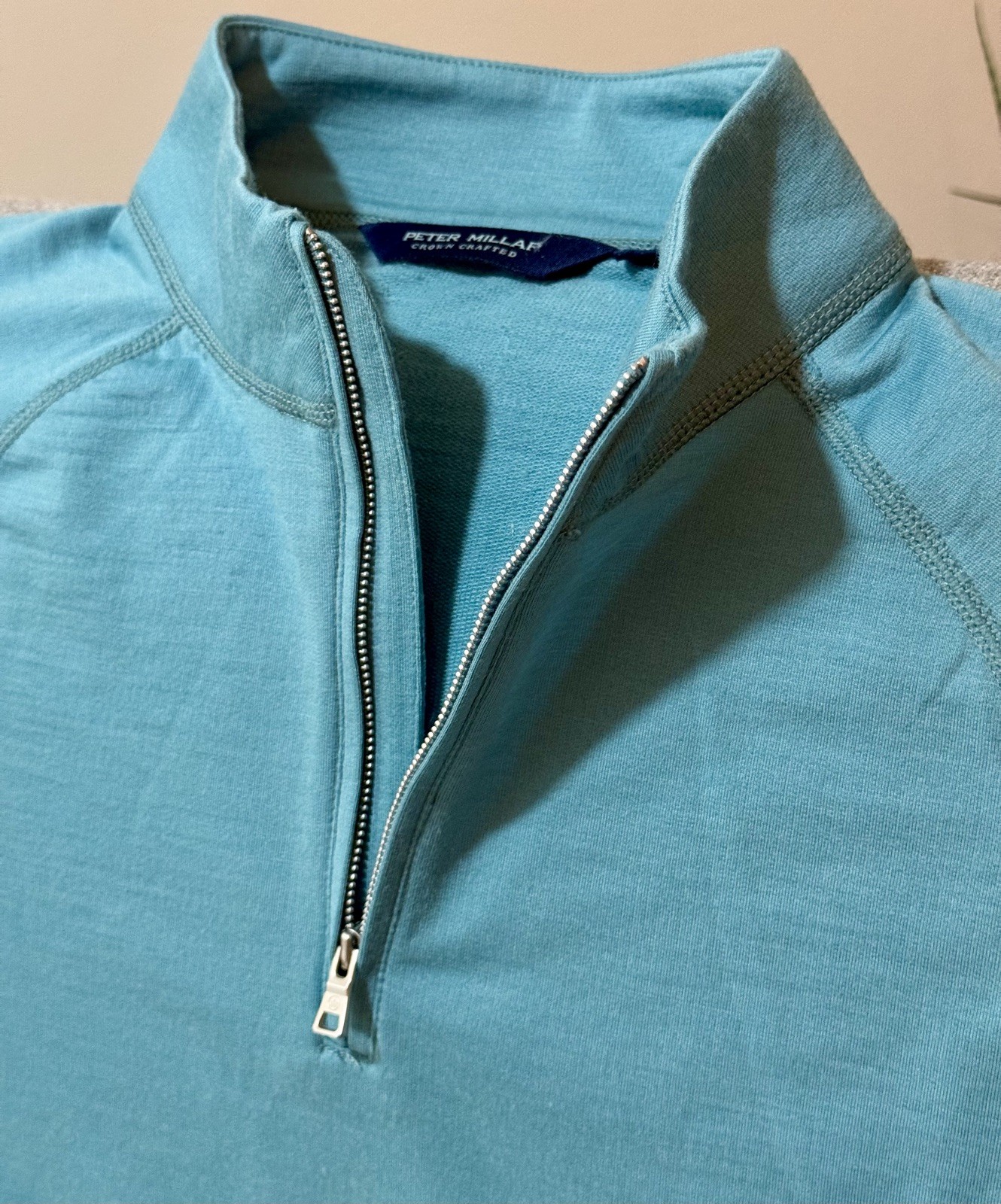 Peter Millar Small Excursionist Flex Quarter Zip … - image 1